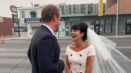 Lily Allen and David Harbour got married